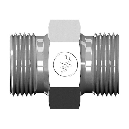 World Wide Fittings Male British Standard Pipe Parallelto Male British Standard Pipe Parallel Straight Nipple 9022X08X06